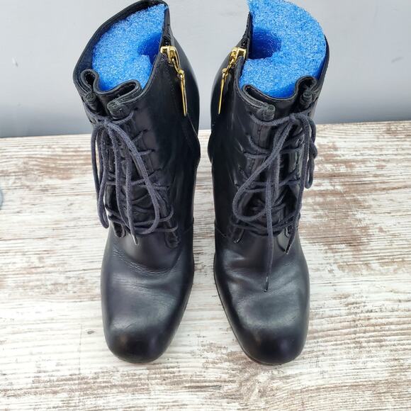 Elizabeth and James E Chaps Leather Bootie 6 - Picture 3 of 8